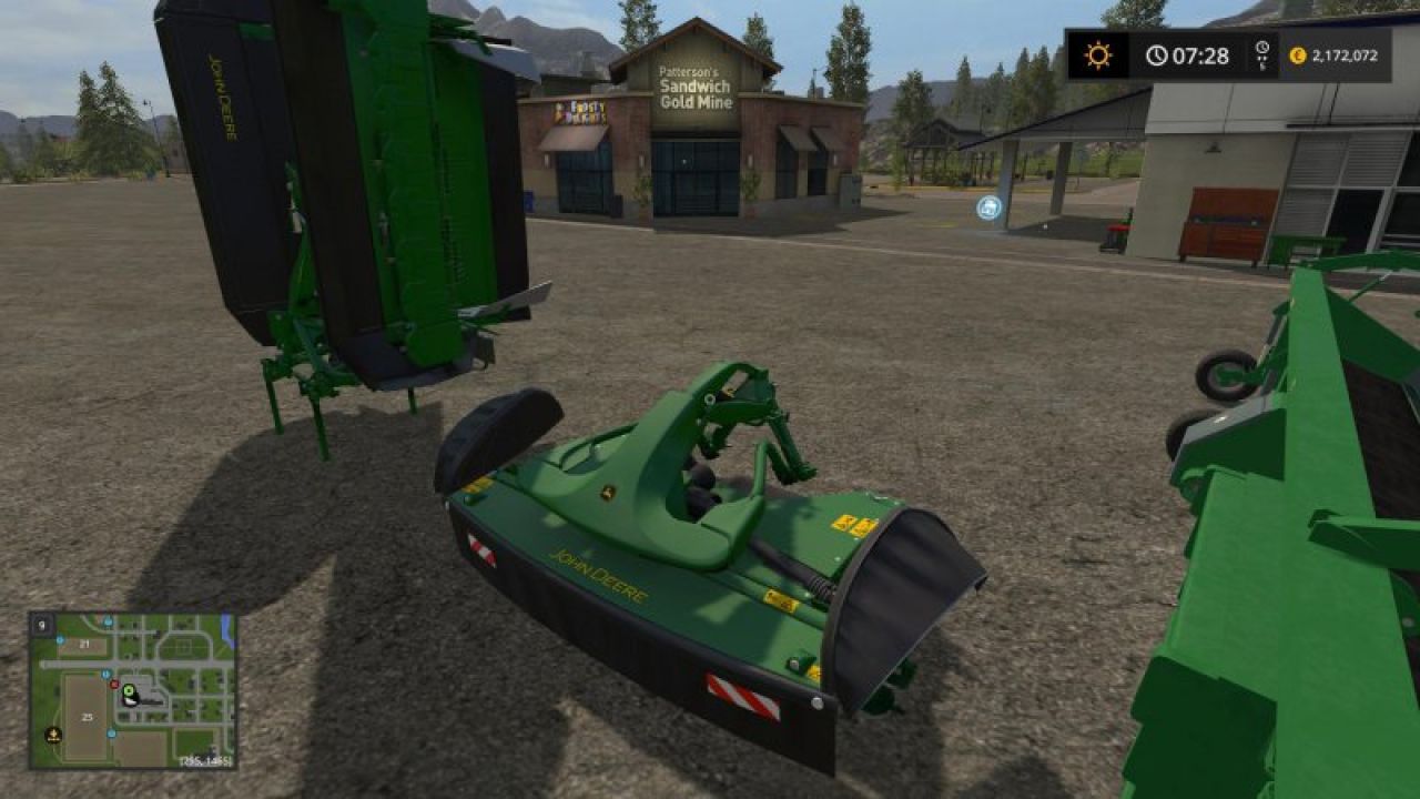 John Deere F35R & R990R Mowers