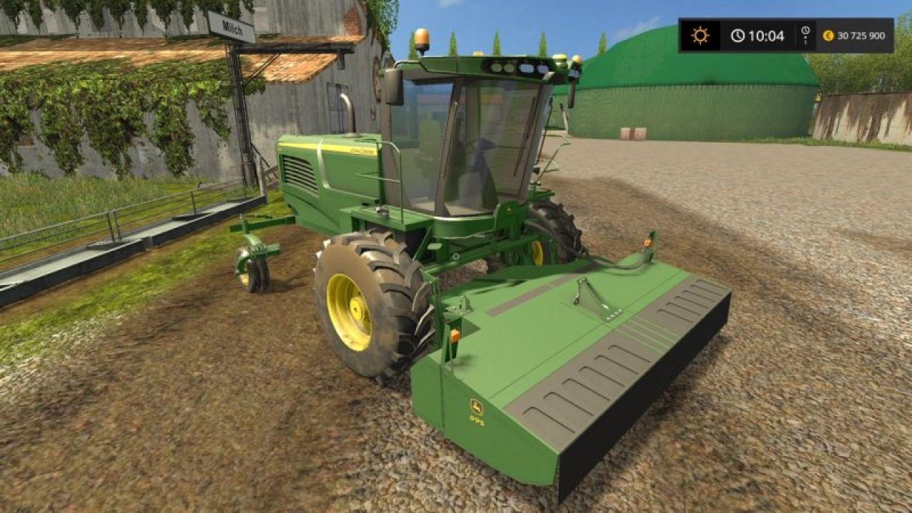 John Deere W260 windrower