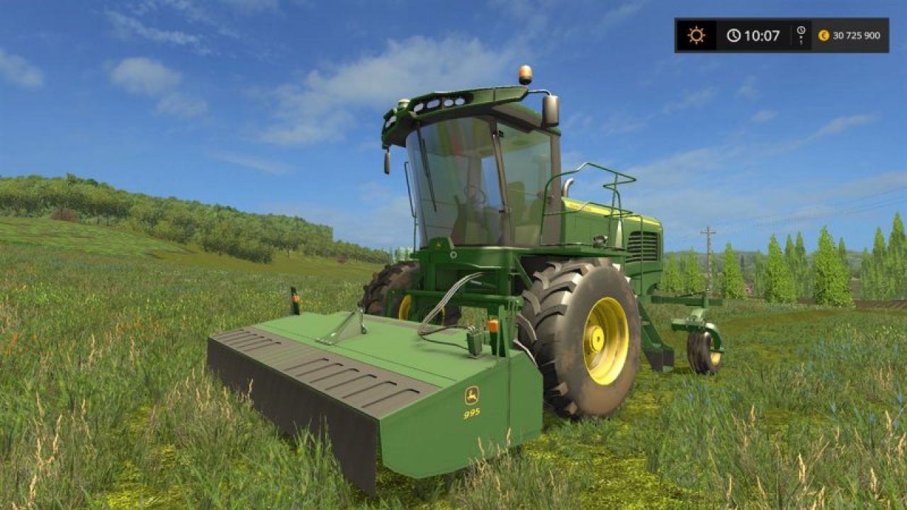 John Deere W260 windrower