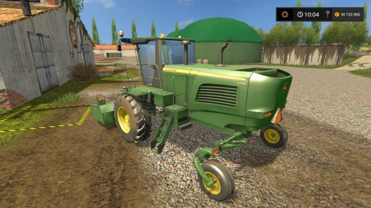 John Deere W260 windrower