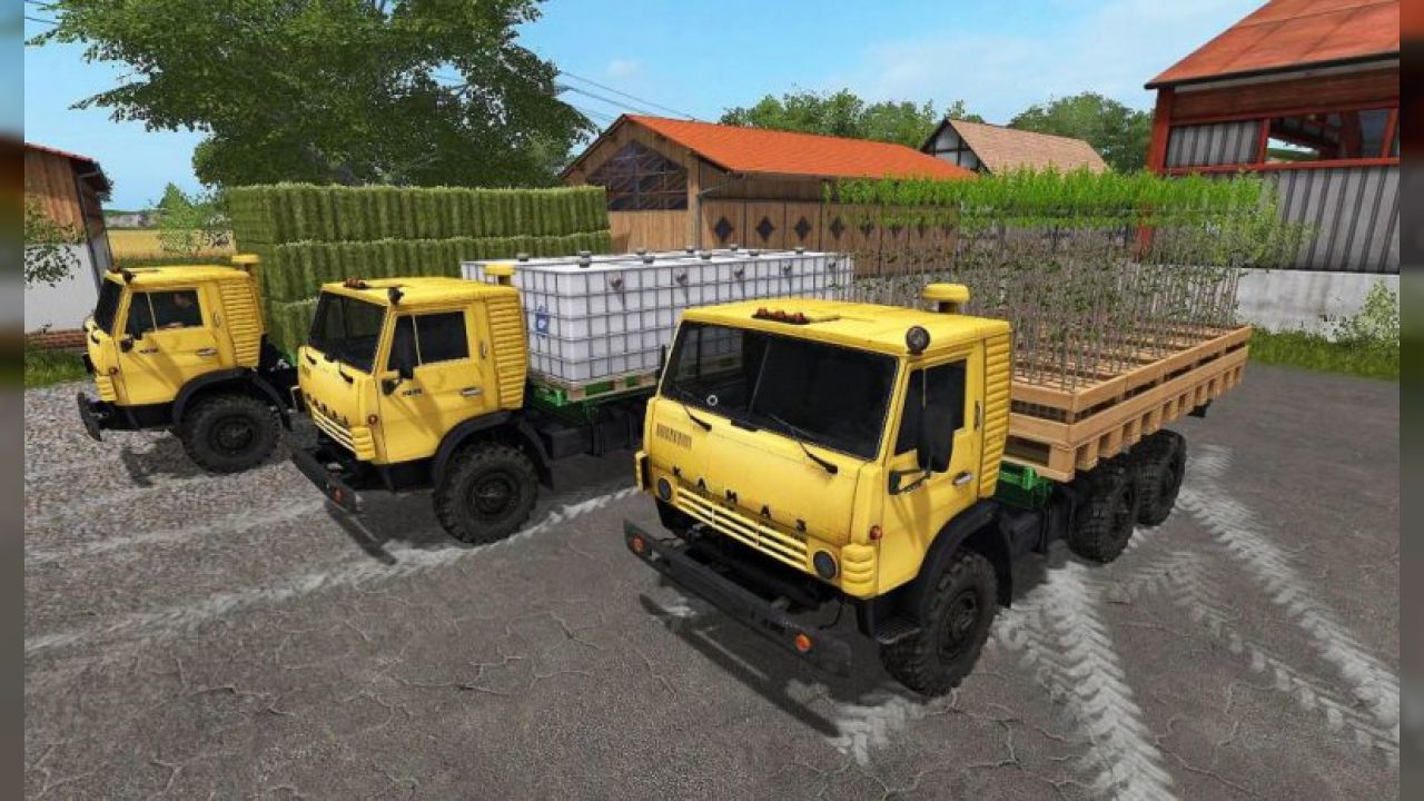 Kamaz 4310 + Trailer Flat AutoLoad v2.0