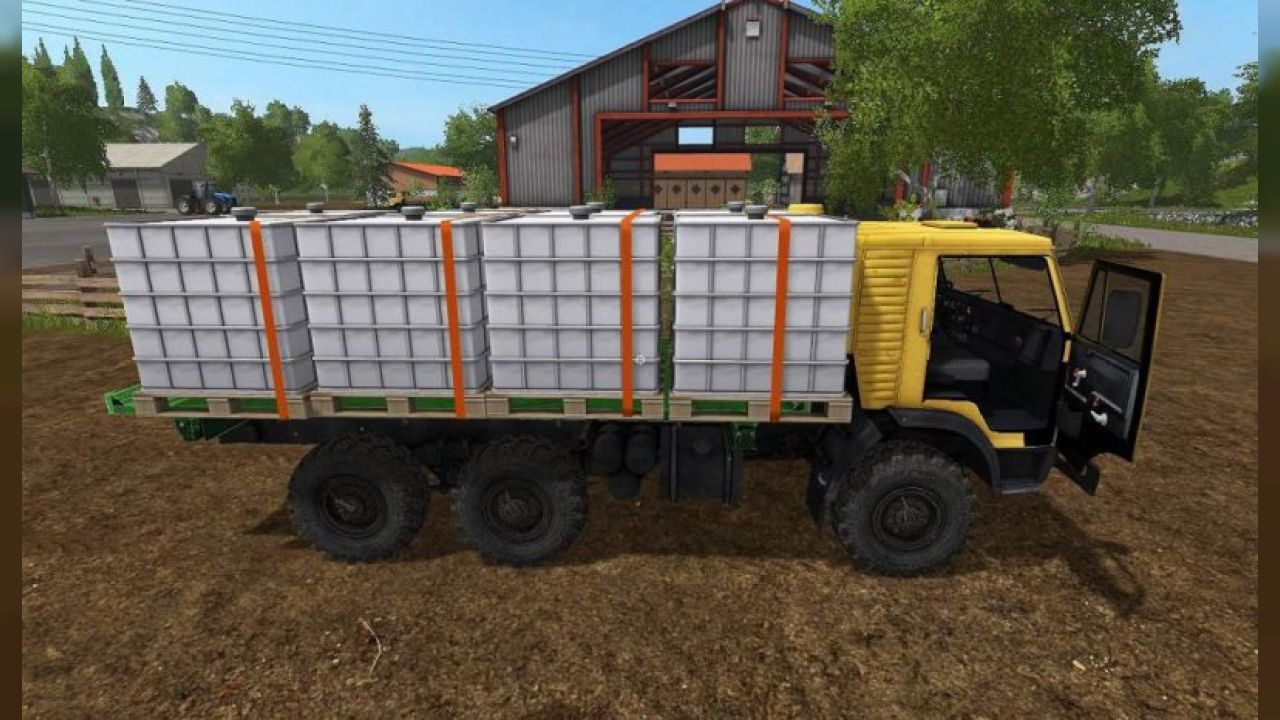 Kamaz 4310 + Trailer Flat AutoLoad v2.0