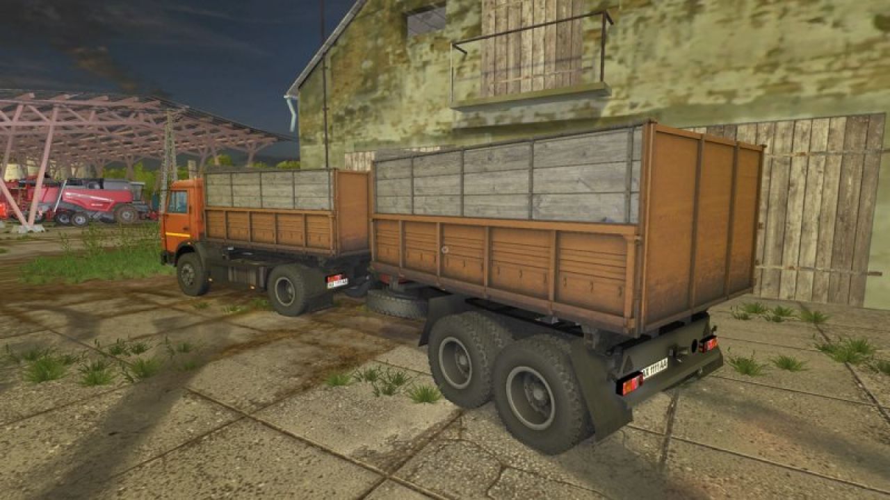 KamAZ-43255S and Trailer