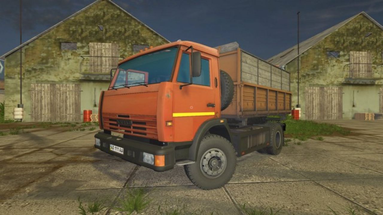 KamAZ-43255S and Trailer