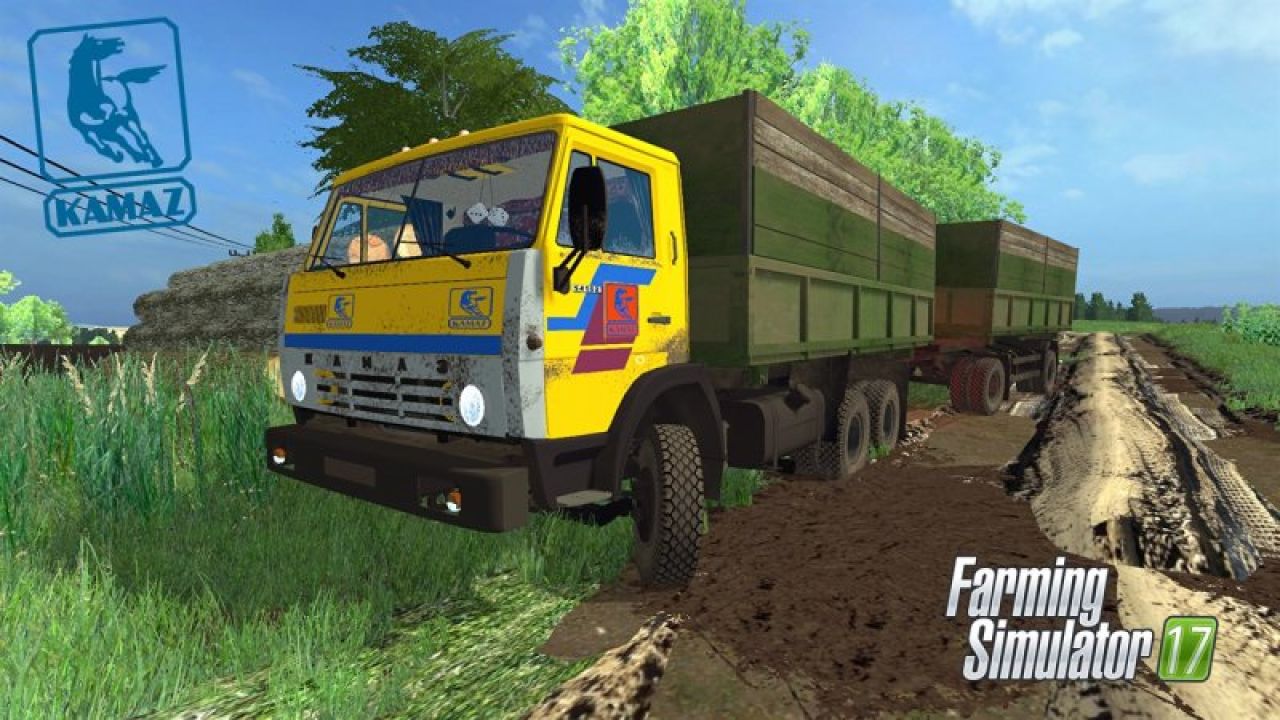 KamAz-55102 + Trailers Nefaz