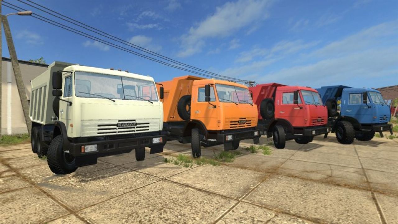 Kamaz 65115 Wheel selection v2.0