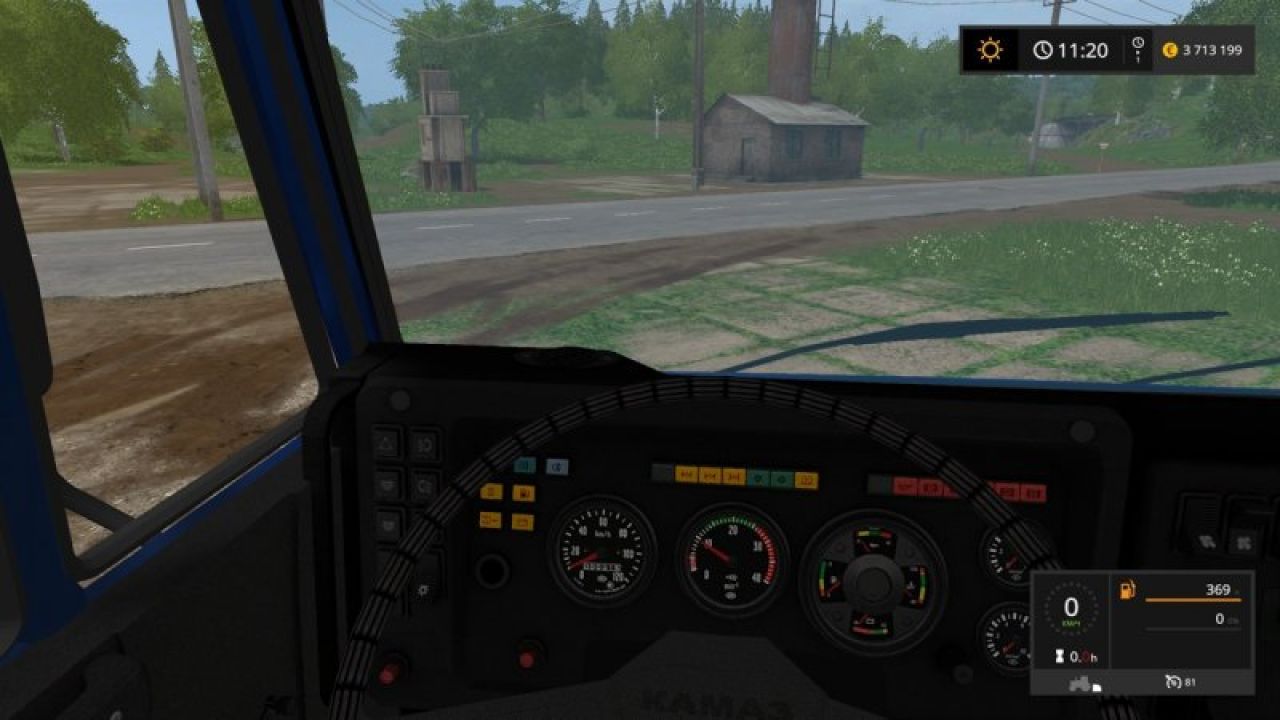 Kamaz 65221 + Trailer