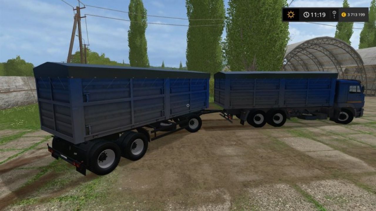 Kamaz 65221 + Trailer