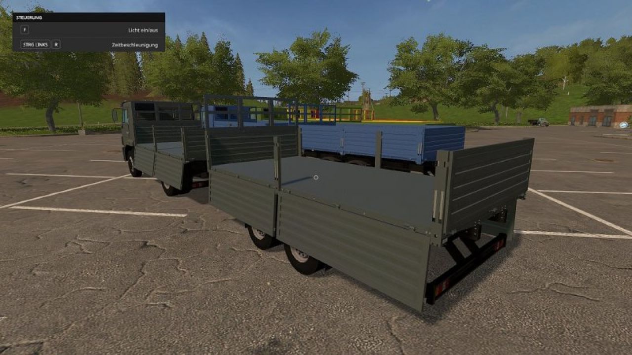 Kamaz and Trailer Set