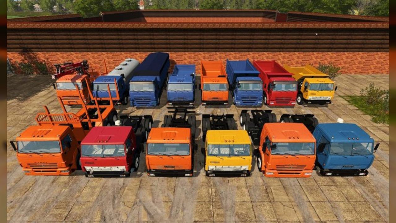 KamAZ Pack V1.8 PF