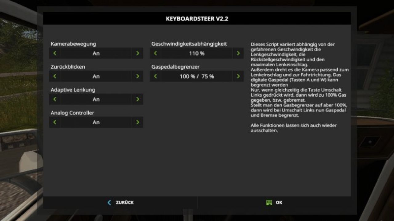 Keyboard Steer v2.2