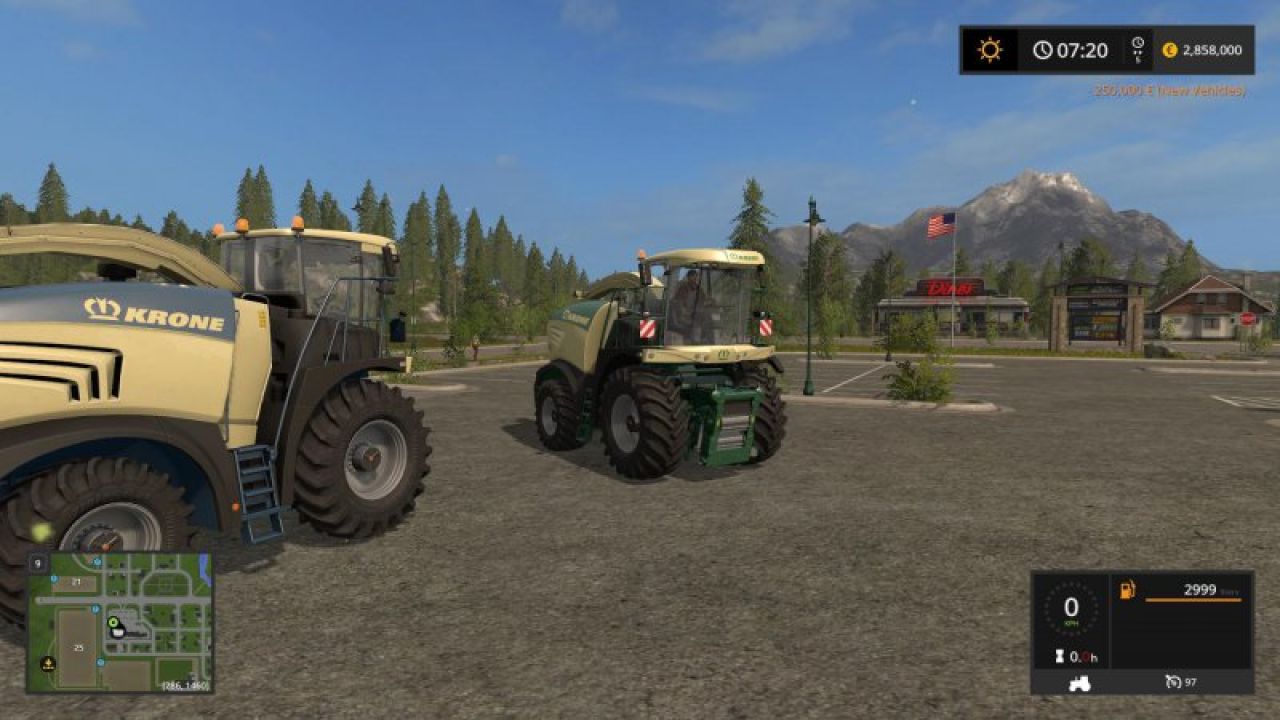 Krone Big X Pack LS17 - KingMods