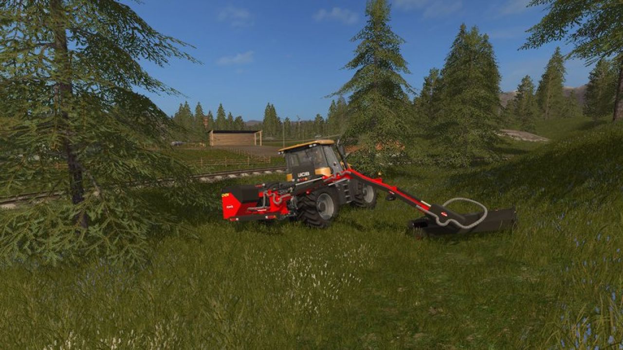 Kuhn boom mower