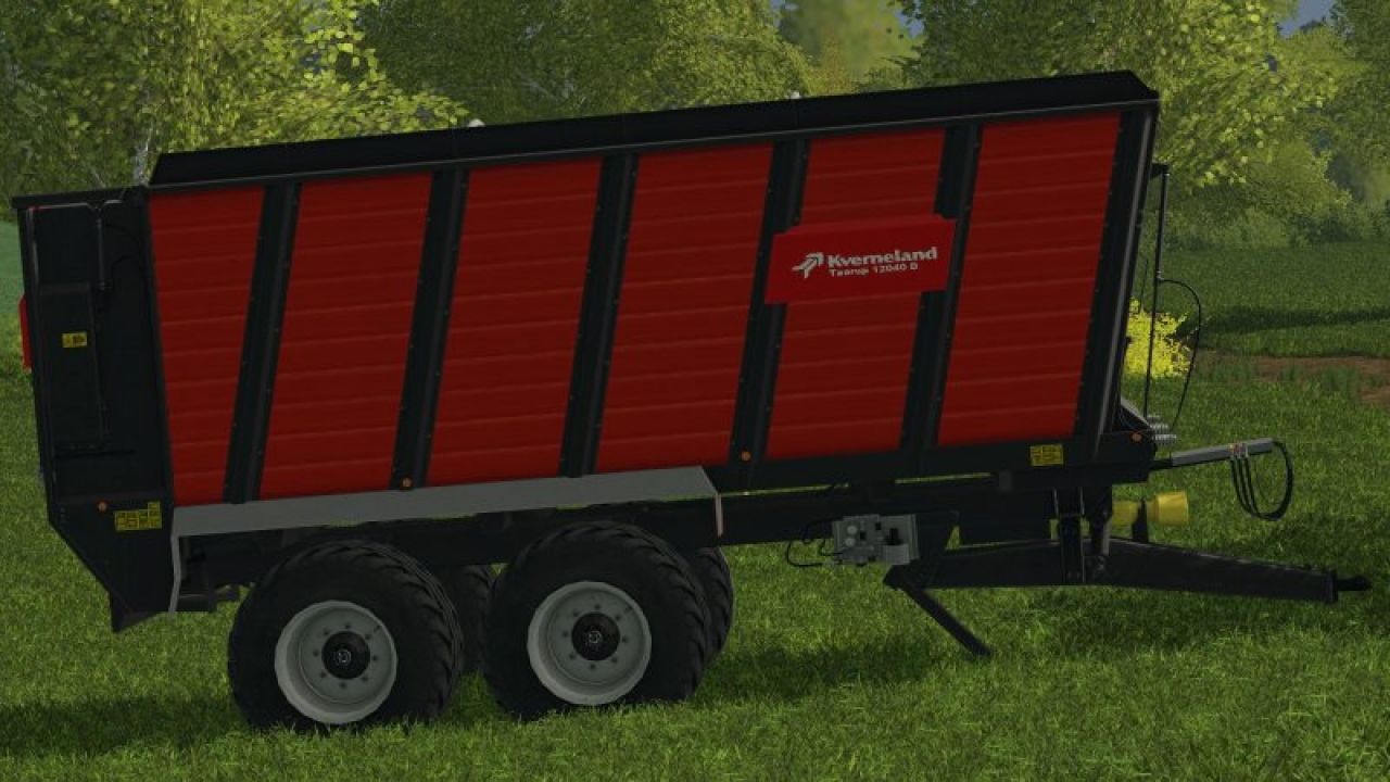 Kverneland silo trailer