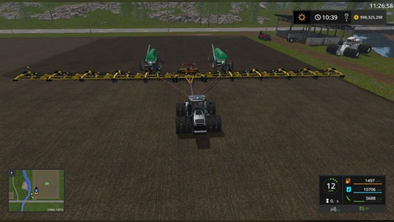 Lantmanen FS Zell's 214ft sowing rig