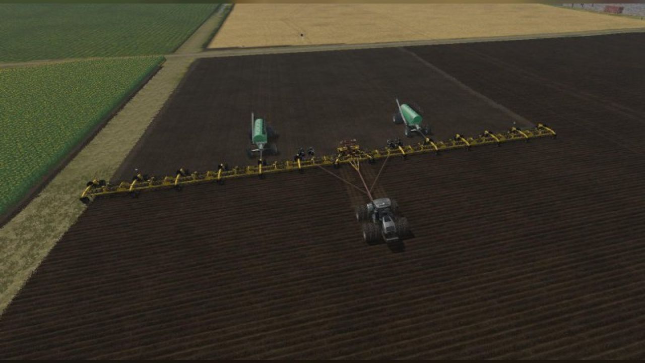 LANTMANEN FS ZELL'S 214FT SOWING RIG V1.0.1.0