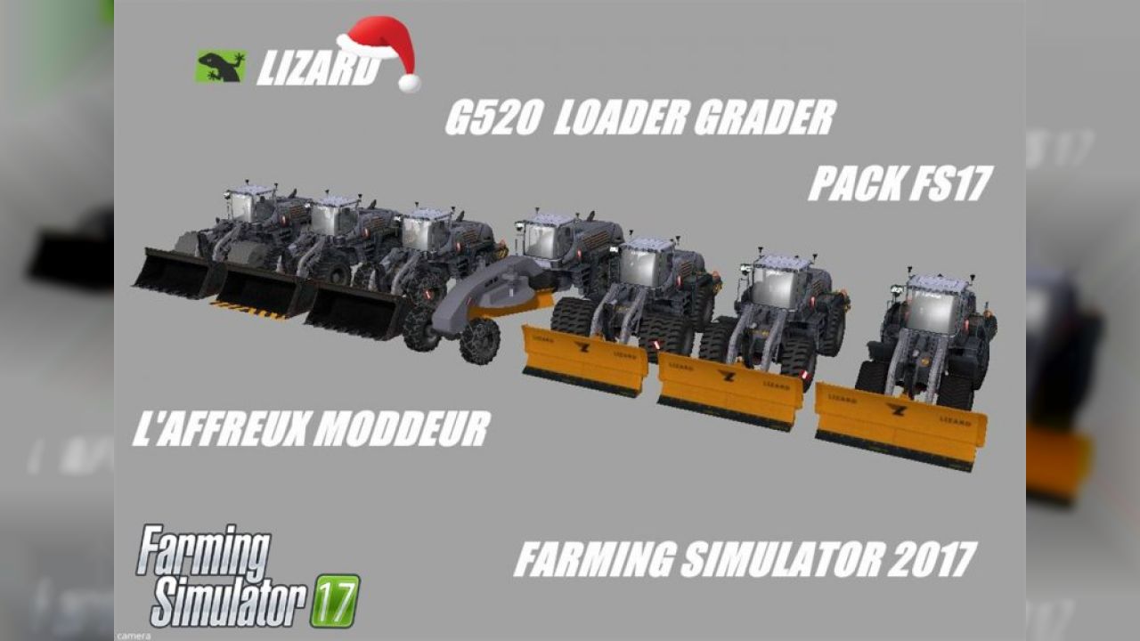 Lizard G520 Loader Grader Pack v1.0