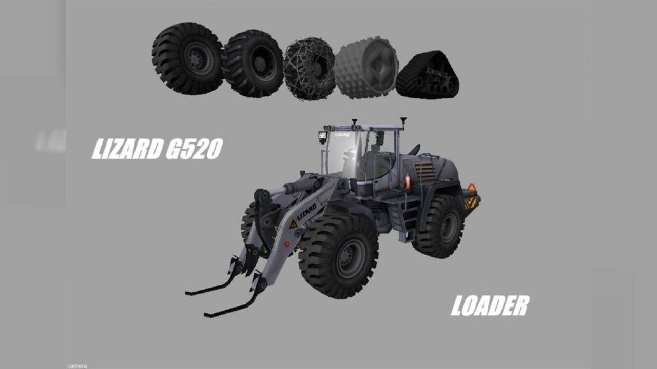 Lizard G520 Loader Grader Pack v1.0