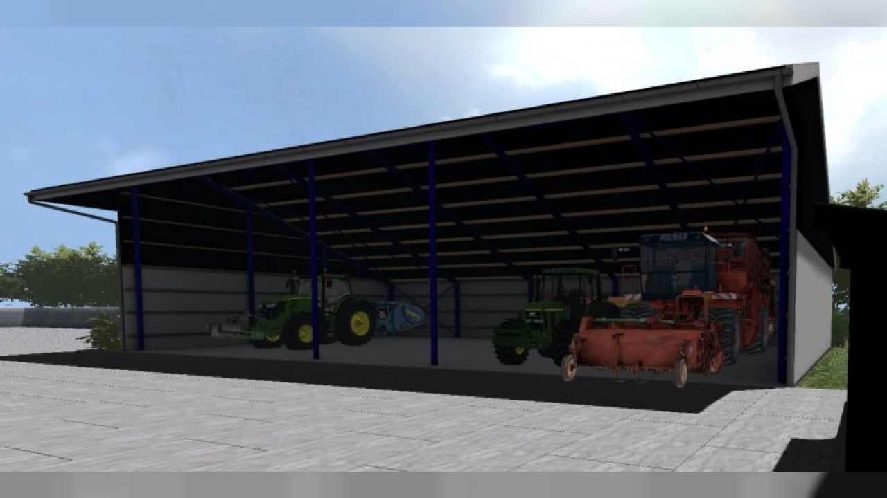 MACHINE SHED V1 FS17 - KingMods