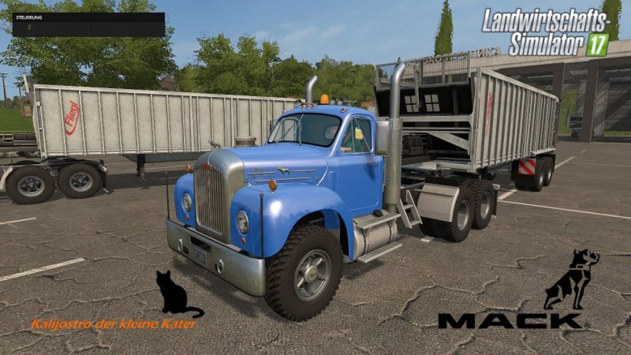 Mack Truck und Trailer Set