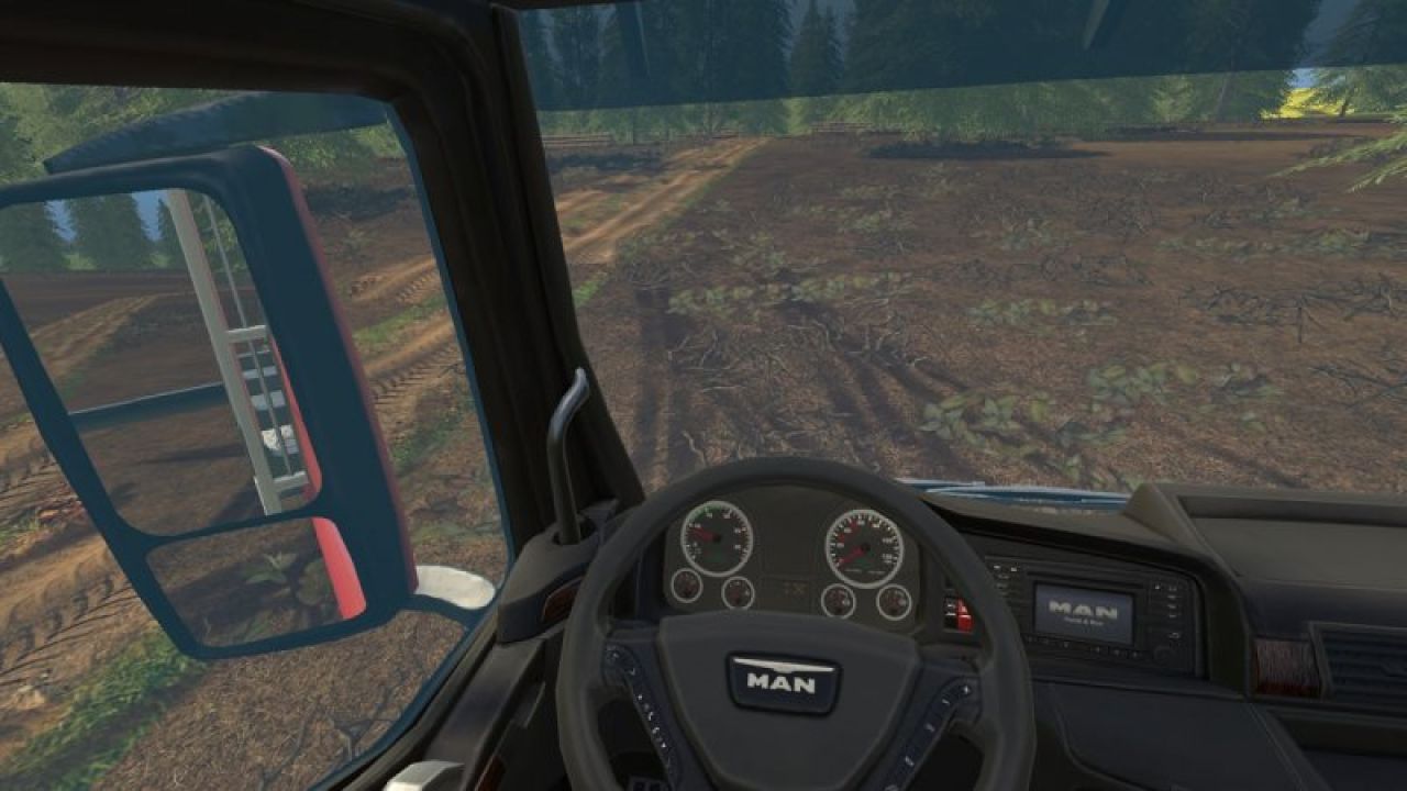 MAN TGS 33.440 Forestry Truck & Trailers v0.9