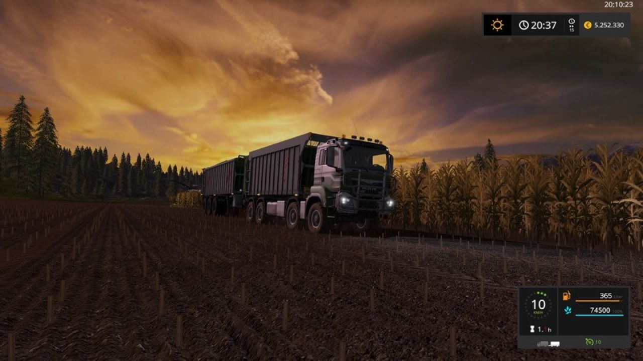 MAN TGS 8x8 mit Fliegl-Aufbau v1.7.4