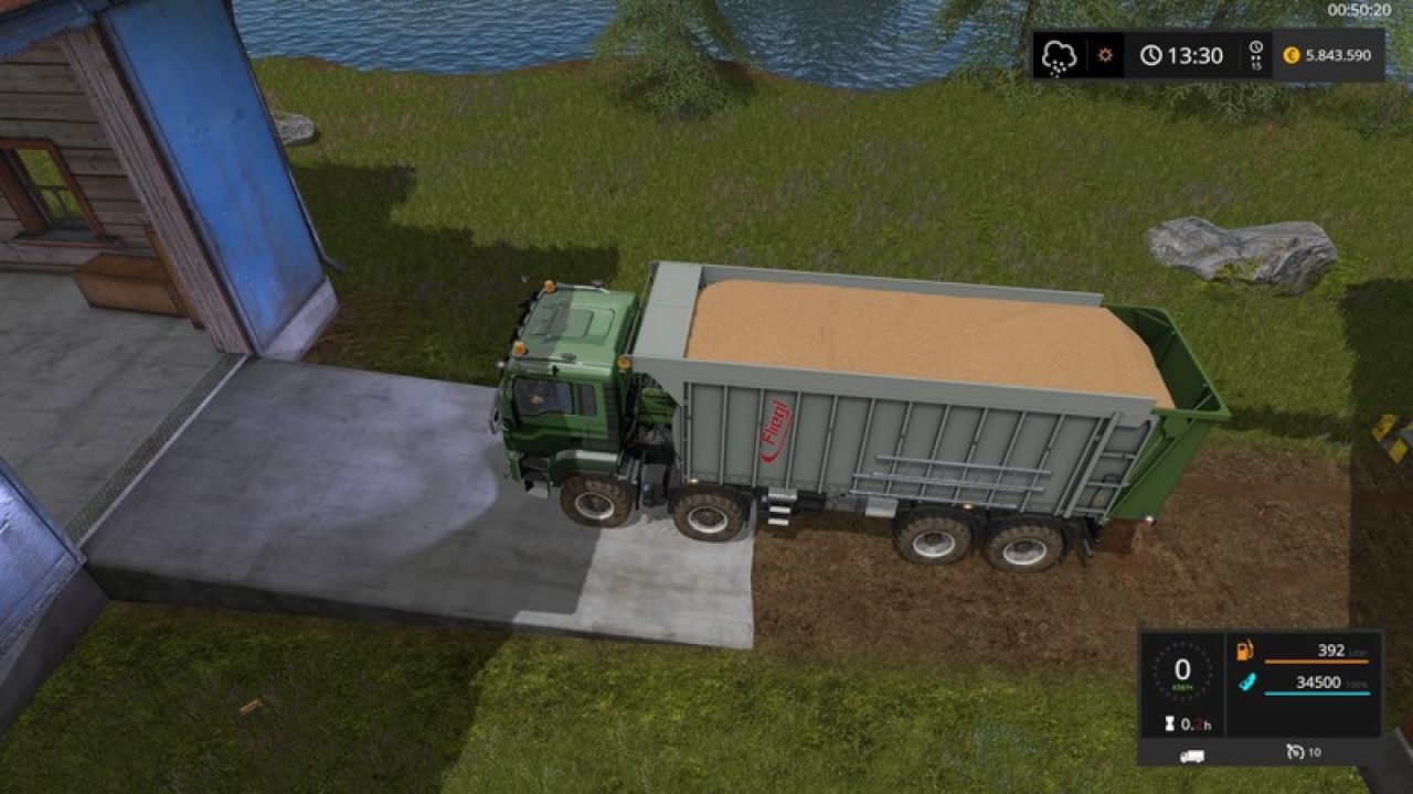 MAN TGS 8x8 mit Fliegl-Aufbau v1.7.4