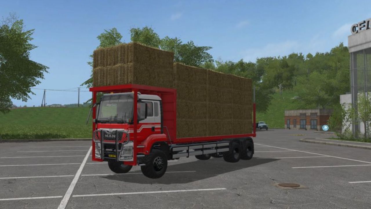 MAN TGS Bale Transport v1.0.1