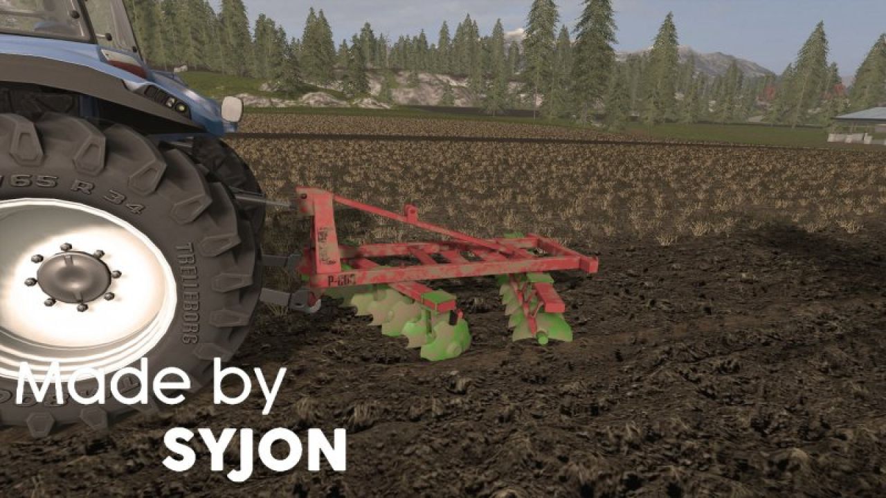 "MarTech" P-200 disc harrow