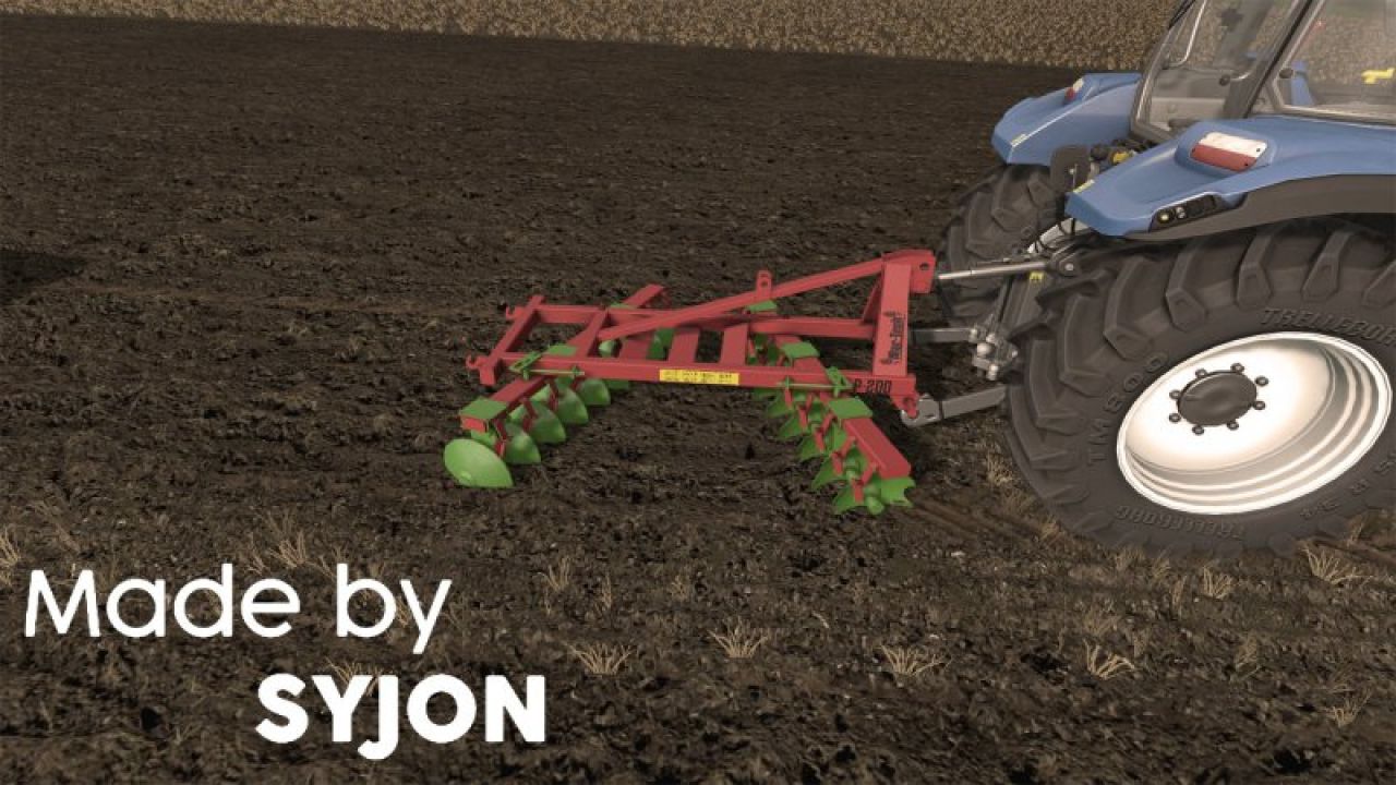 "MarTech" P-200 disc harrow