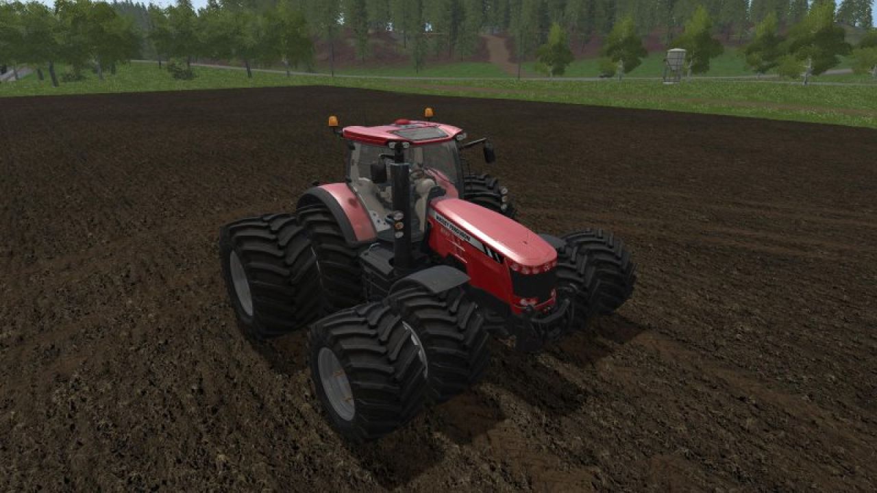 Massey Ferguson 8700 Red And Black