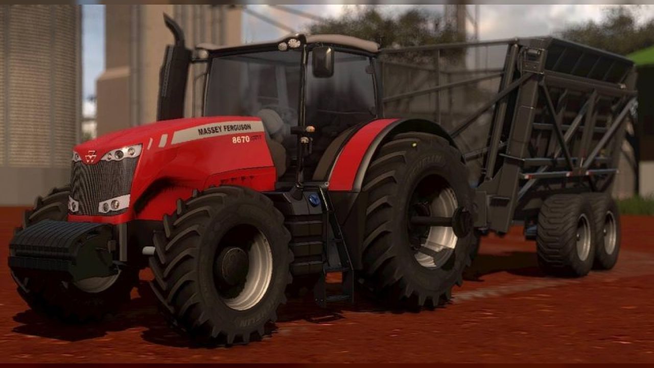 Massey Fergusson 8670 DynaVT v1.1 TECH FARM