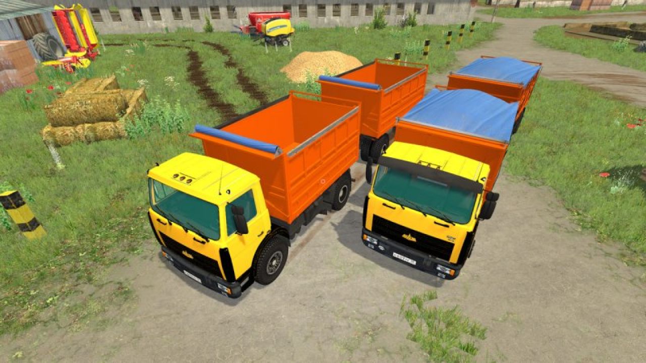 MAZ 5551 + Trailer MAZ 8561