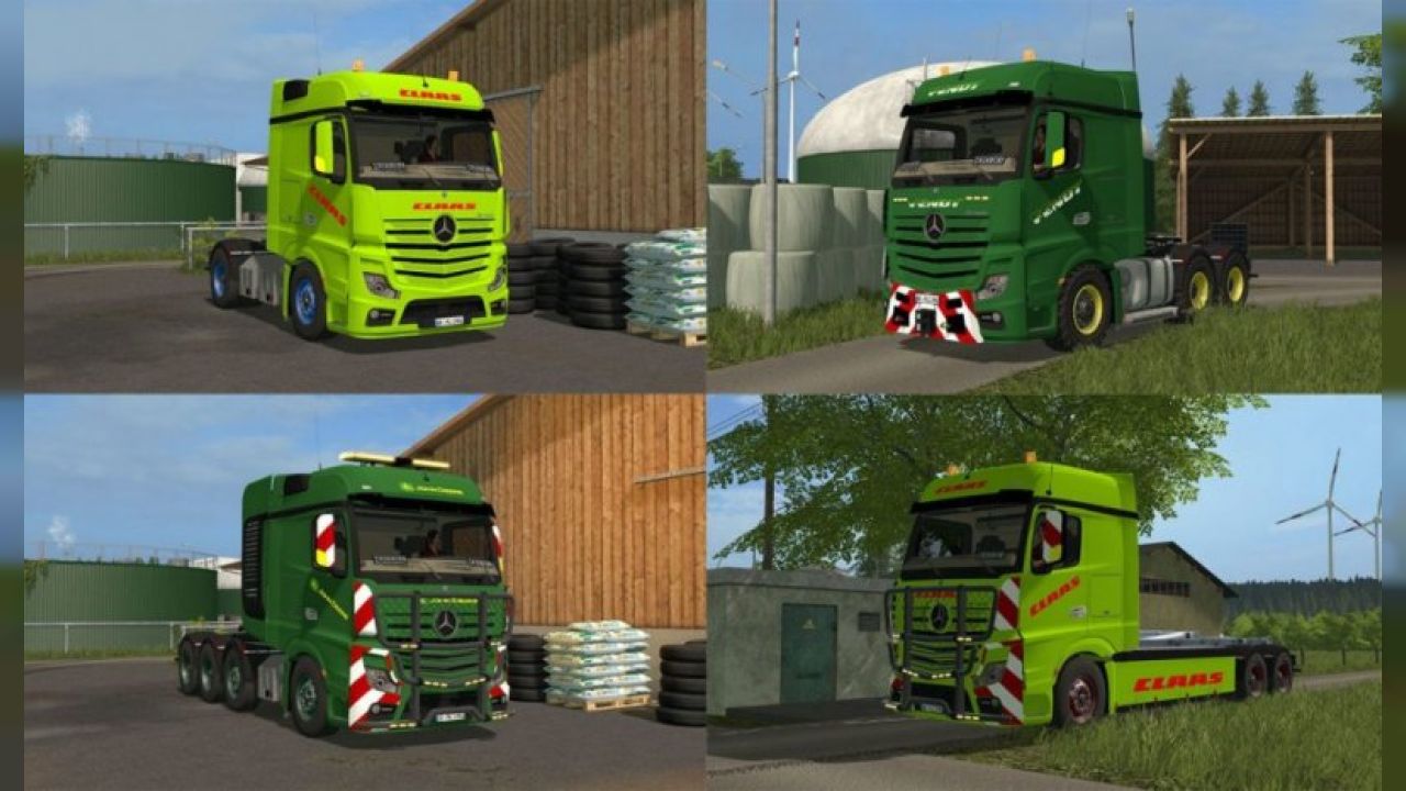 Mercedes Benz Actros Pack