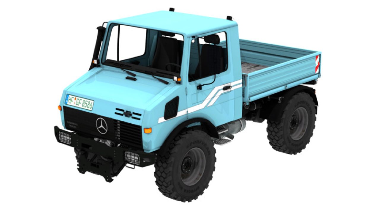 Mercedes Unimog 1600 4 Variants