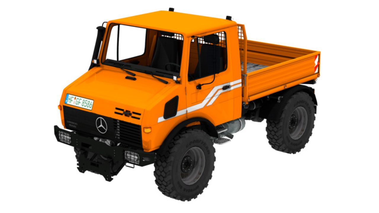 Mercedes Unimog 1600 4 Variants