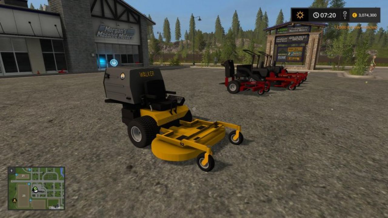 Mower Pack With New Zero Turn FS17 - KingMods