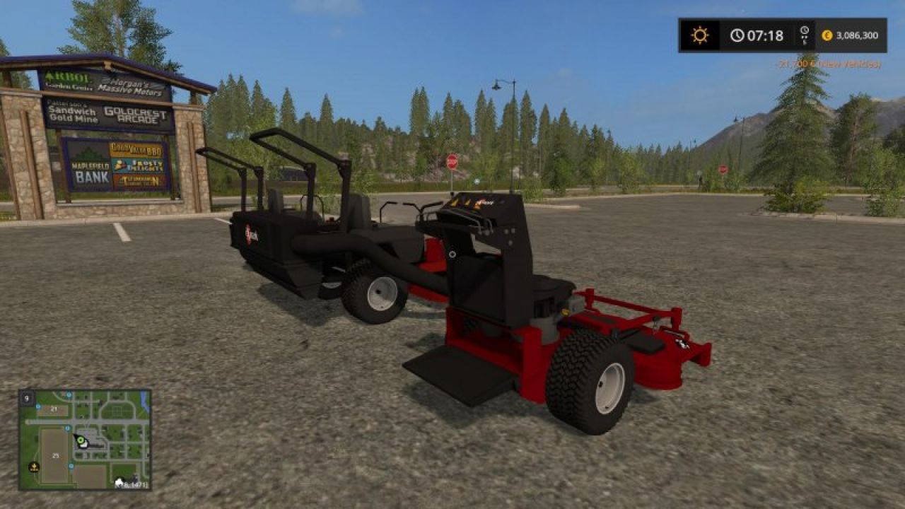 Mower Pack With New Zero Turn