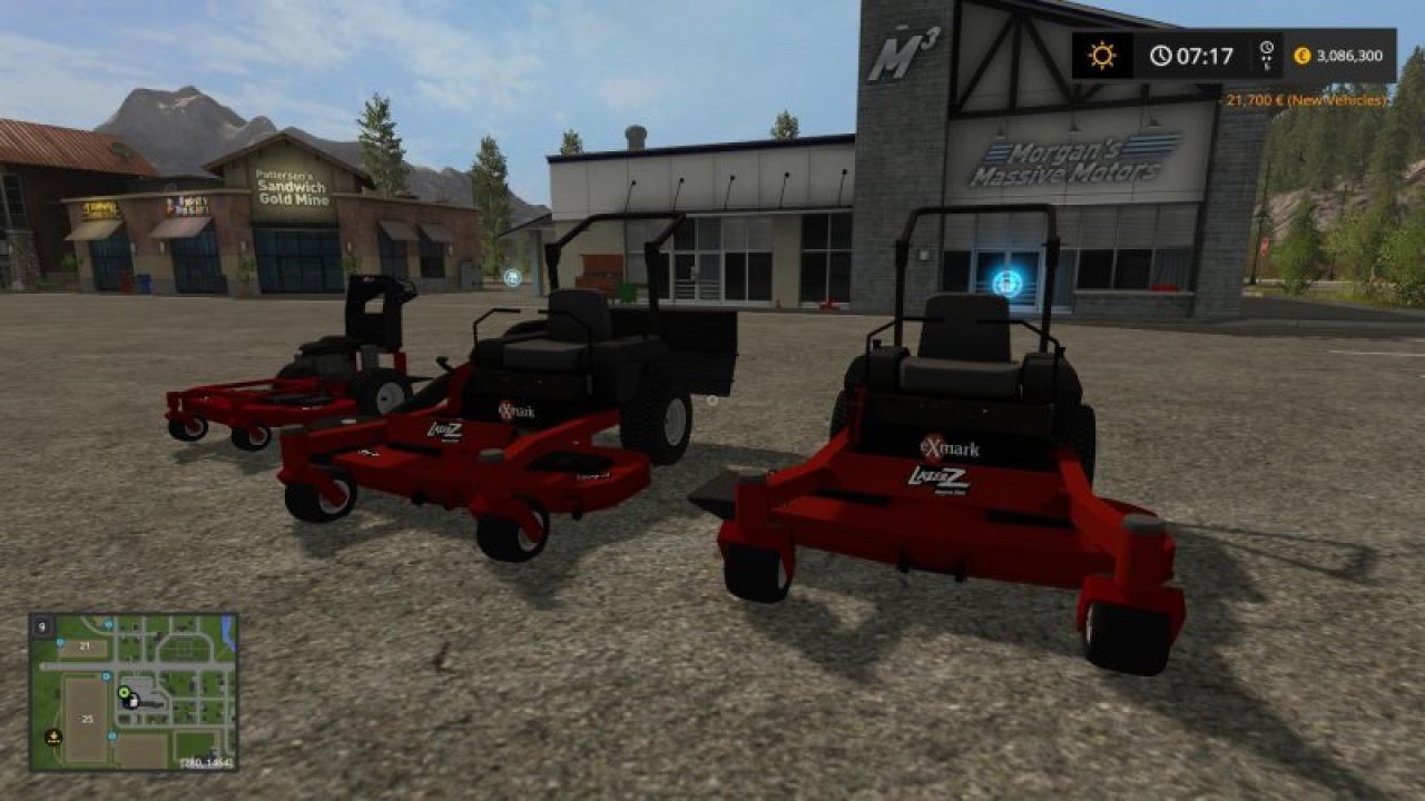 Mower Pack With New Zero Turn