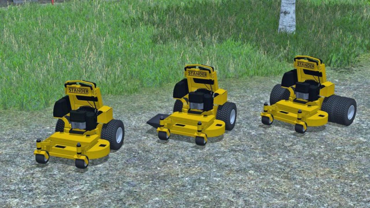 Mower Pack With Wright Staners