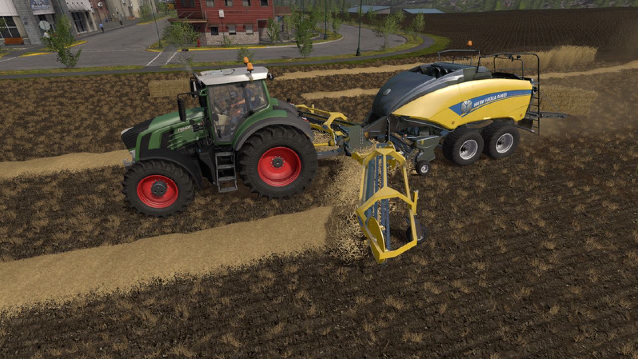 New Holland BB1290 + Nadal R90