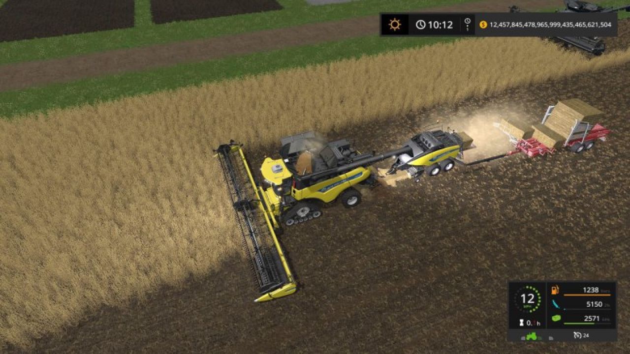 New Holland CR10 90 Pack v1.0 & Baler v1.3