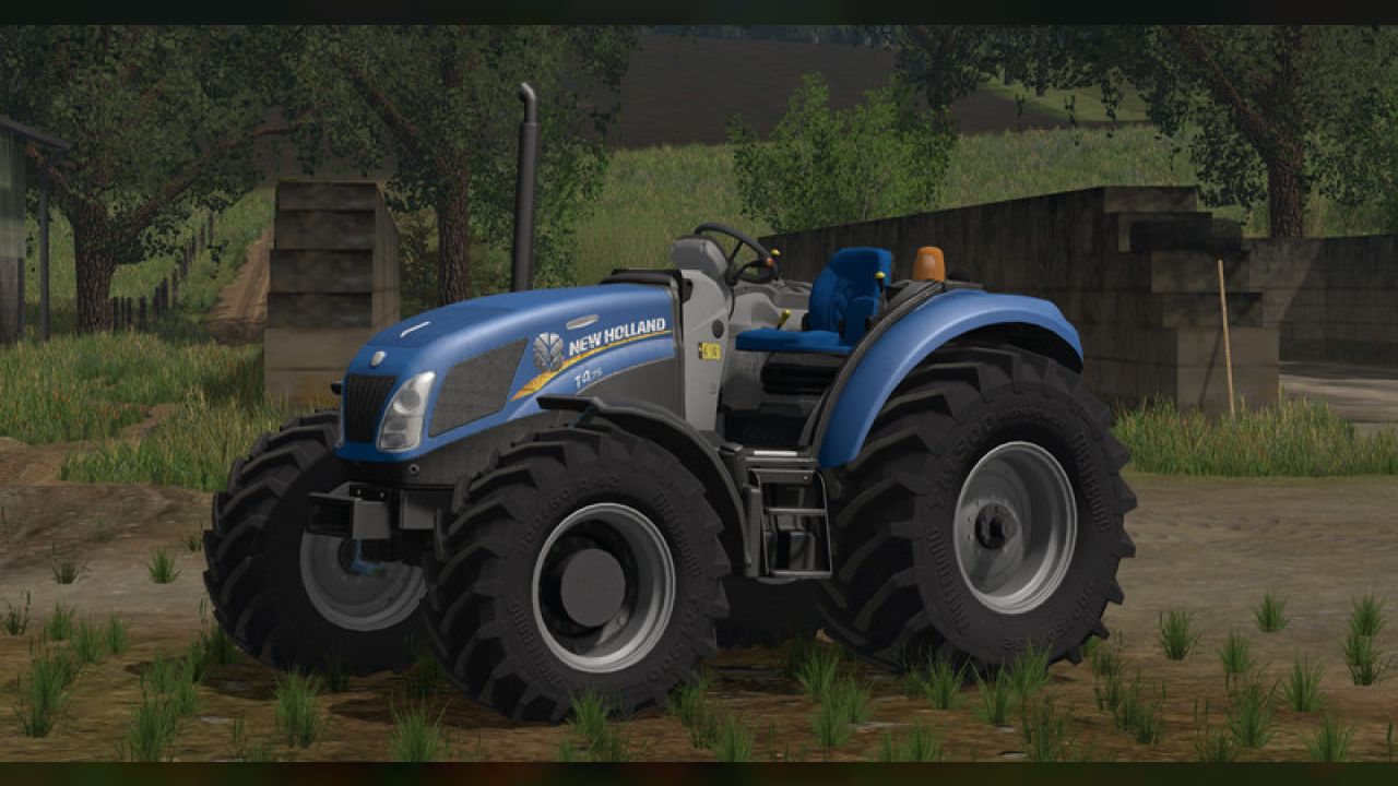 New Holland T4 75 Garden v1.17