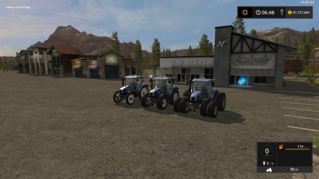 New holland t6