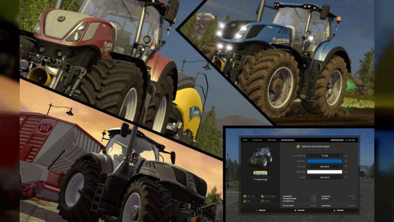 New Holland T7 HD