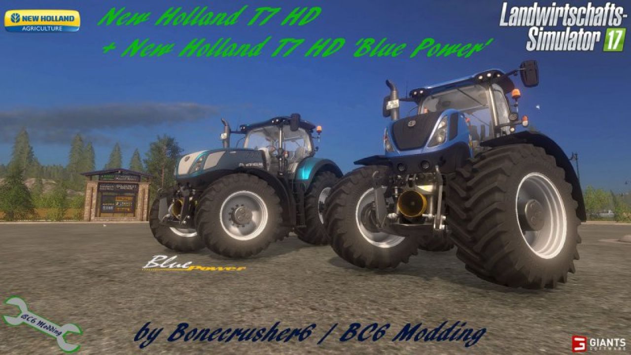 New Holland T7 HD v2