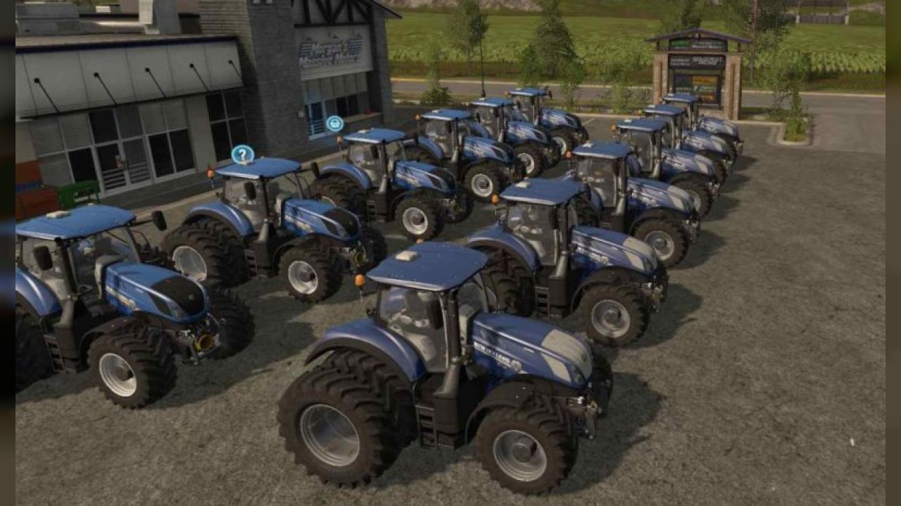 New Holland T7 LWB Tier 4B