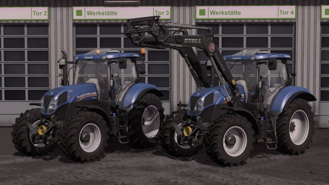 New Holland T7 Tier4a