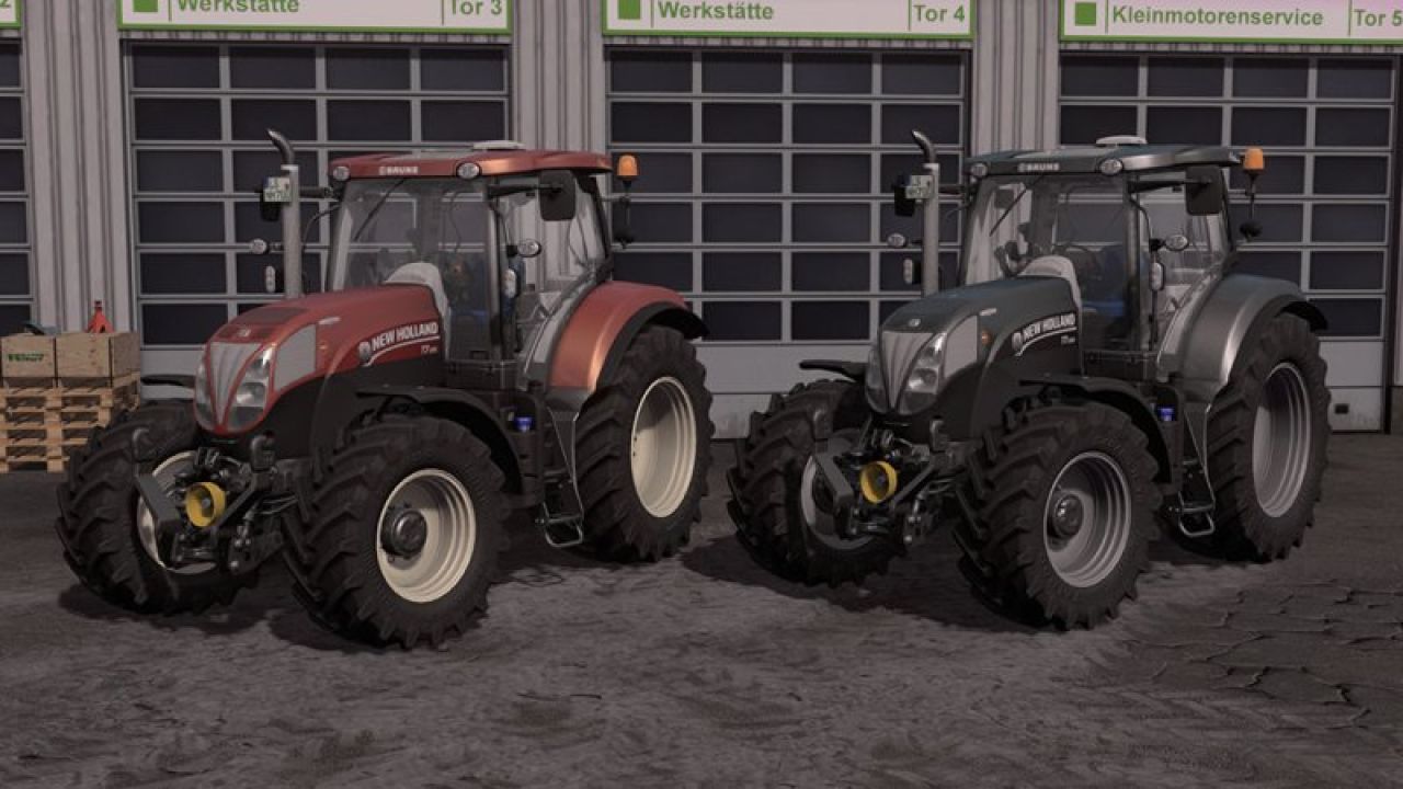 New Holland T7 Tier4a