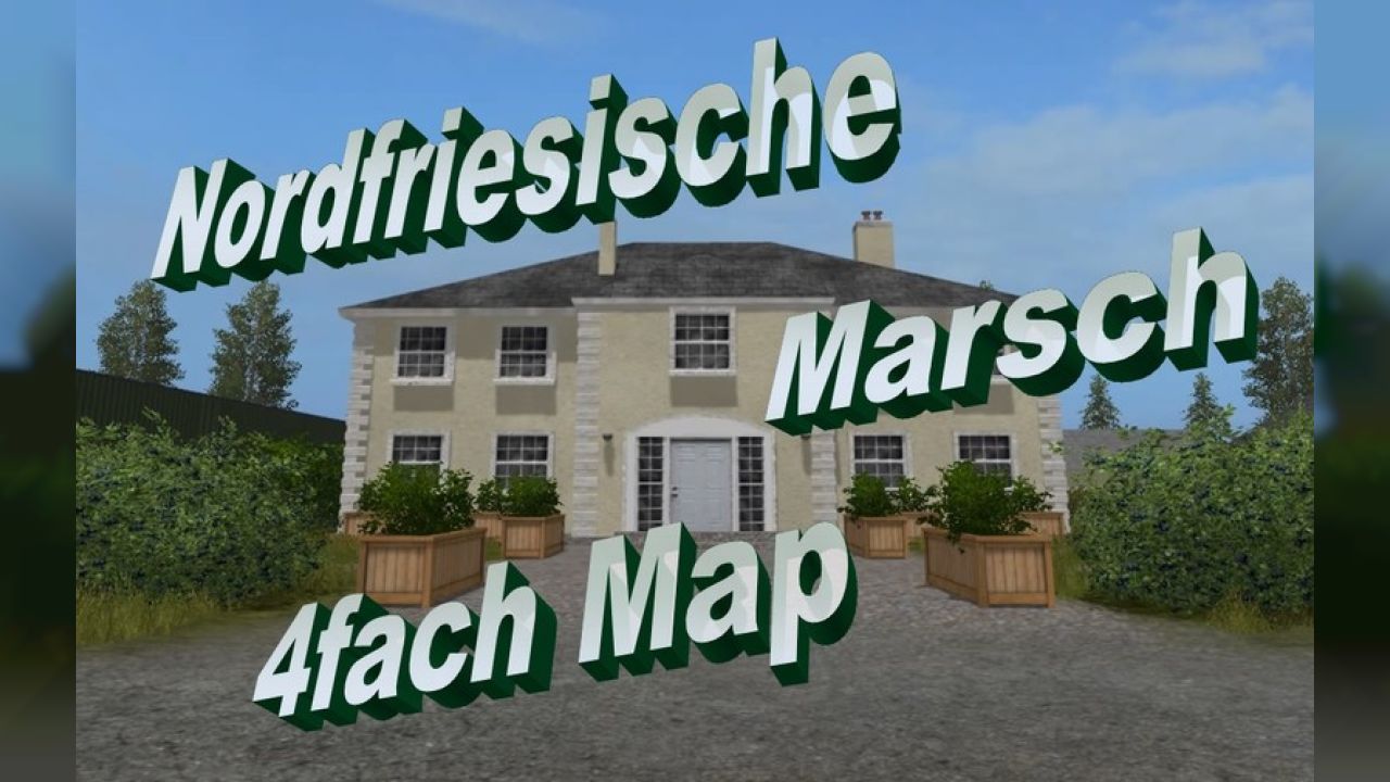 Nordfriesische Marsch 4x map v2.1